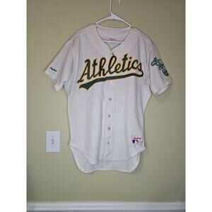 Oakland A’s Vintage AUTHENTIC Rawlings Jersey Size 44 Canseco McGwire Athletics